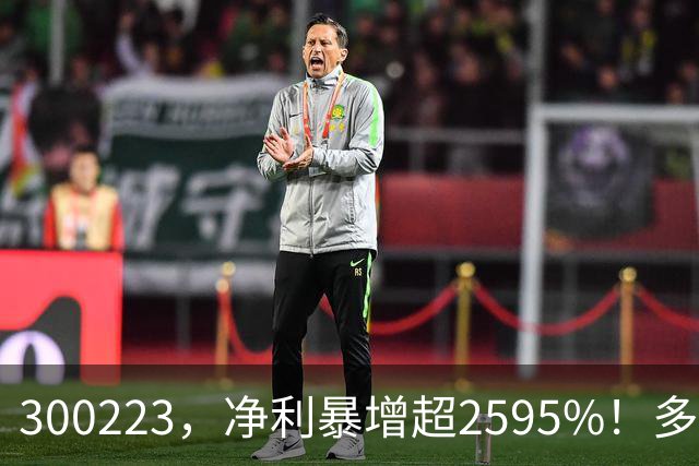300223，净利暴增超2595%！多家A股公司业绩爆发